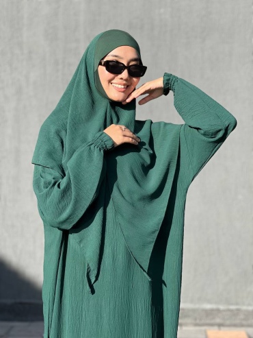 Намазник Muslima style зеленый