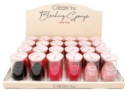 Beauty Creations спонж капля нейлон 24 шт