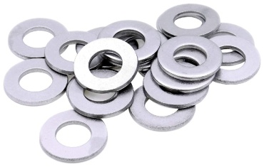 МИР КРЕПЕЖА плоская DIN 125A M10, 30 шт