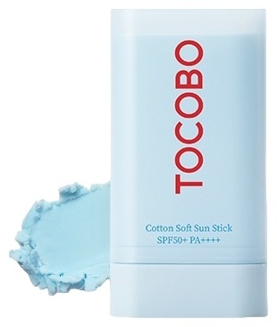 Tocobo стик Cotton Soft SPF50 для лица 19 г, фото 9