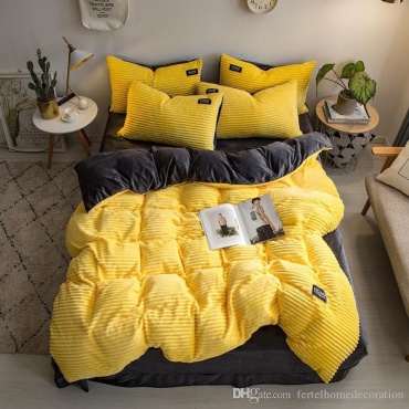 Комплект HOME LIFE 2-спальный велюр, : 50x70 см