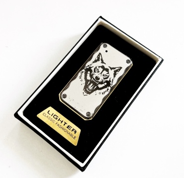Lighter электронная зажигалка 156120, металлический сплав