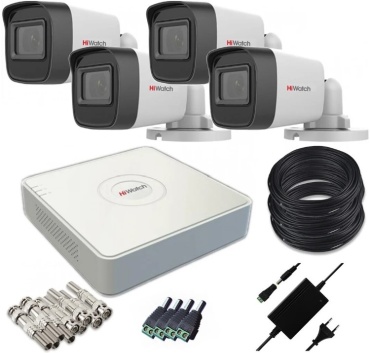 Комплект видеонаблюдения HiWatch 875563 2560х1944