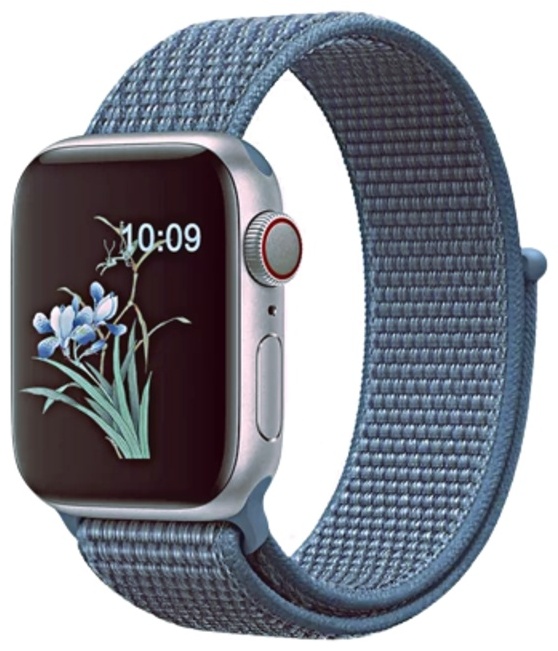 Купить Ремешок S&M для Apple Watch Series 7, Watch Series 8 синий в ...
