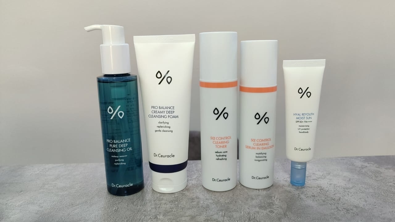 Dr.Ceuracle Set для проблемной и жирной кожи набор по уходу за лицом унисекс