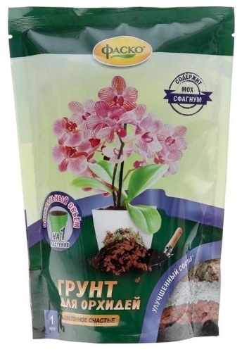 Грунт ФАСКО Для орхидей, набор 3 шт по 1 л