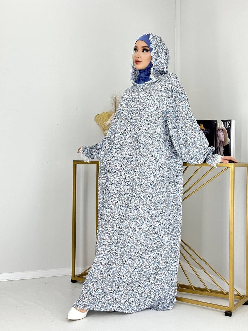Намазник Muslima style голубой