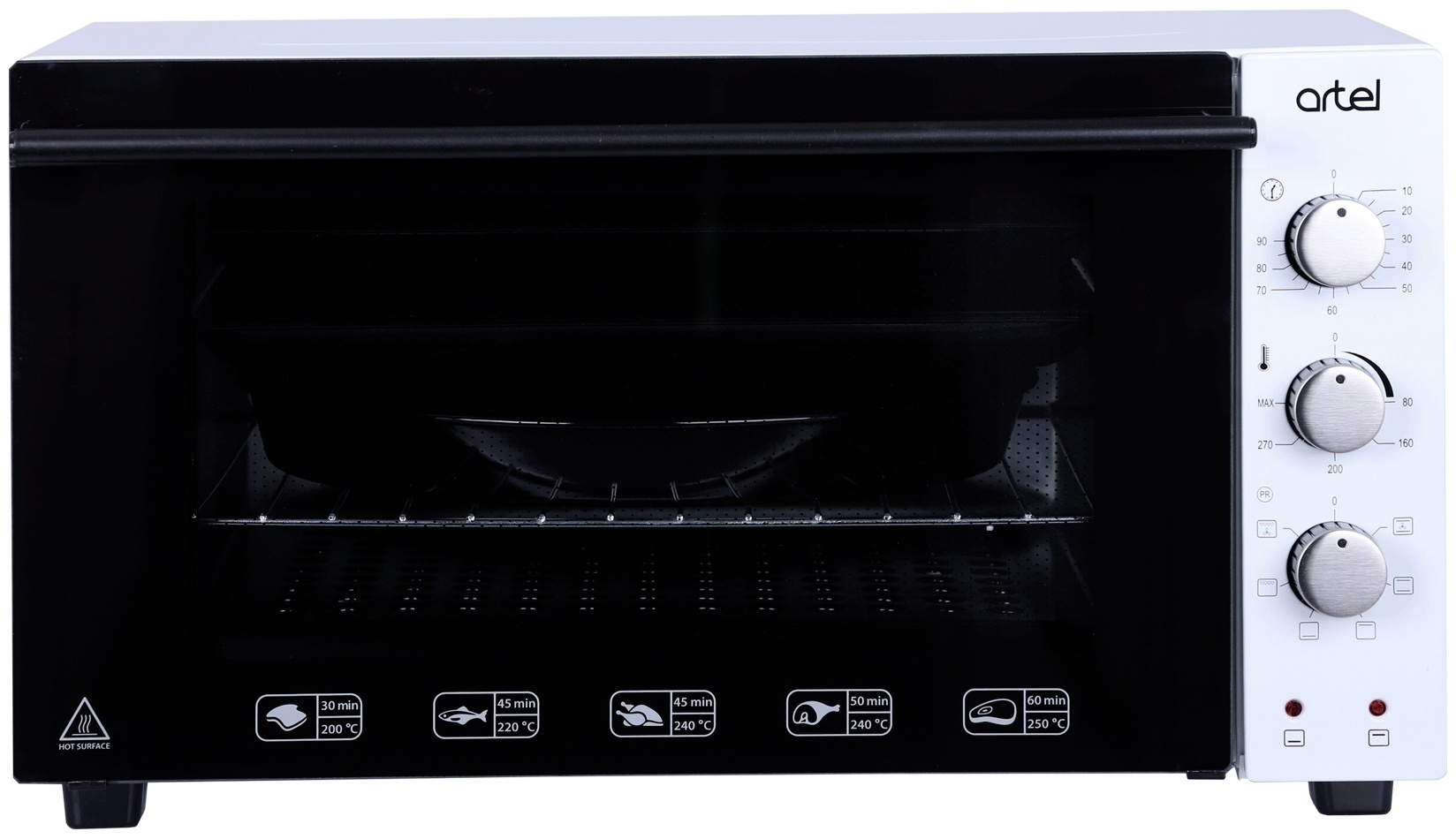 Купить Настольная электропечь Artel MD 4218 L белый в кредит в Алматы ...