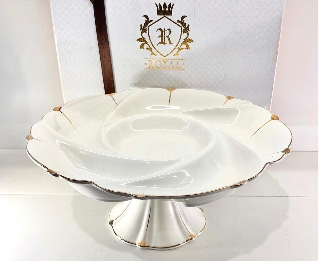 ROYAL CROWN менажница Lg22 1 шт, фарфор