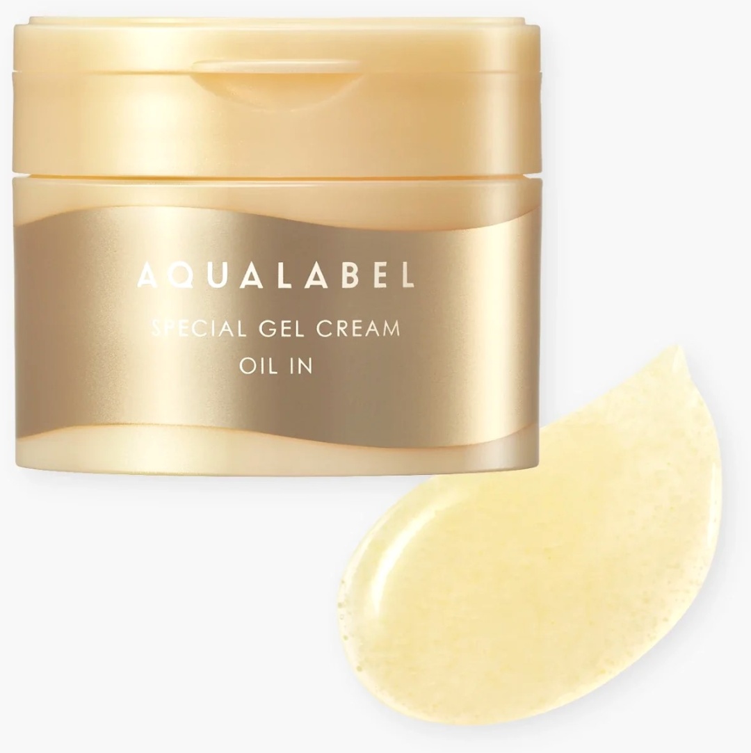 Shiseido крем-гель Aqualabel Special Gel Cream Oil in Гель-Крем с Коллагеном 90g для лица 90 мл