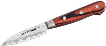 Нож для овощей и фруктов Samura SKJ-0011B/K, лезвие: углеродистая сталь 1 шт