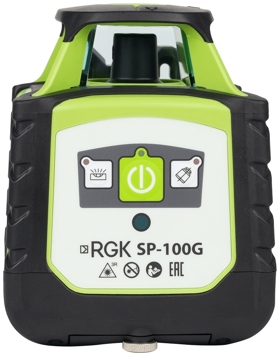  Лазерный уровень RGK ротационный SP-100G  – Магазин на .