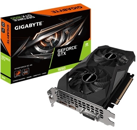 Видеокарта GIGABYTE GeForce GTX 1650 GV-N1656WF2OC-4GD 4Gb