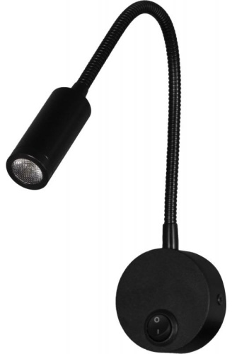 Бра настенный Uniel LED, черный