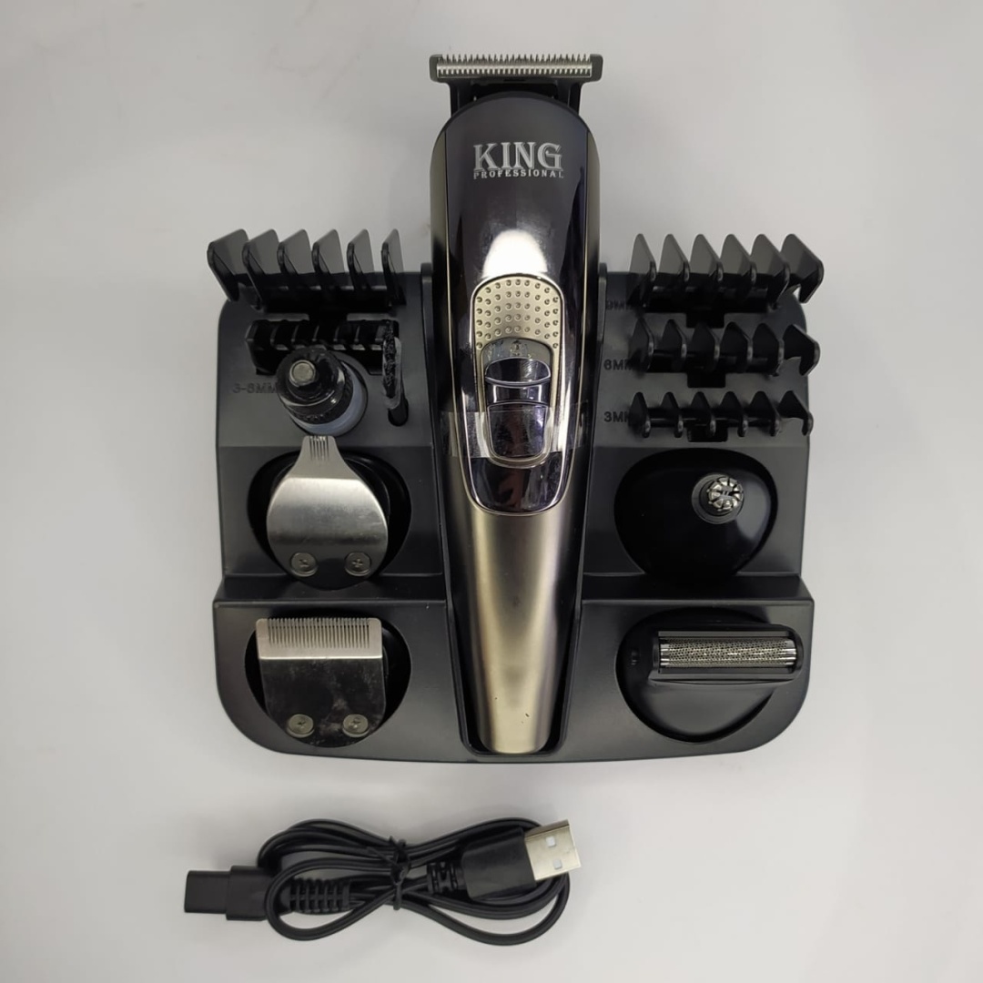 King Professional машинка для стрижки KP-2021 черный