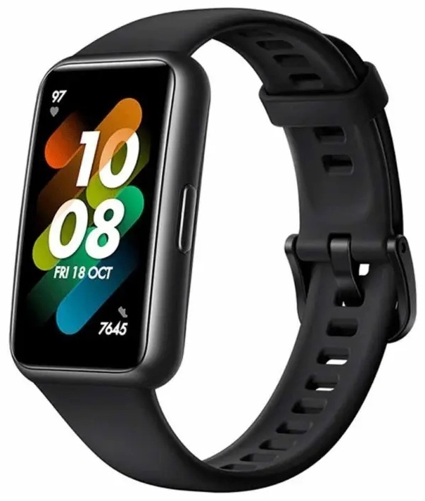 Купить Фитнес-браслет Huawei Band 7 LEA-B19 черный в кредит в Алматы ...