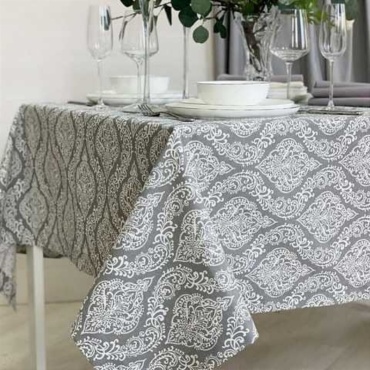 Скатерть With love A.B. 150x150 см, хлопок, дак, 1 шт