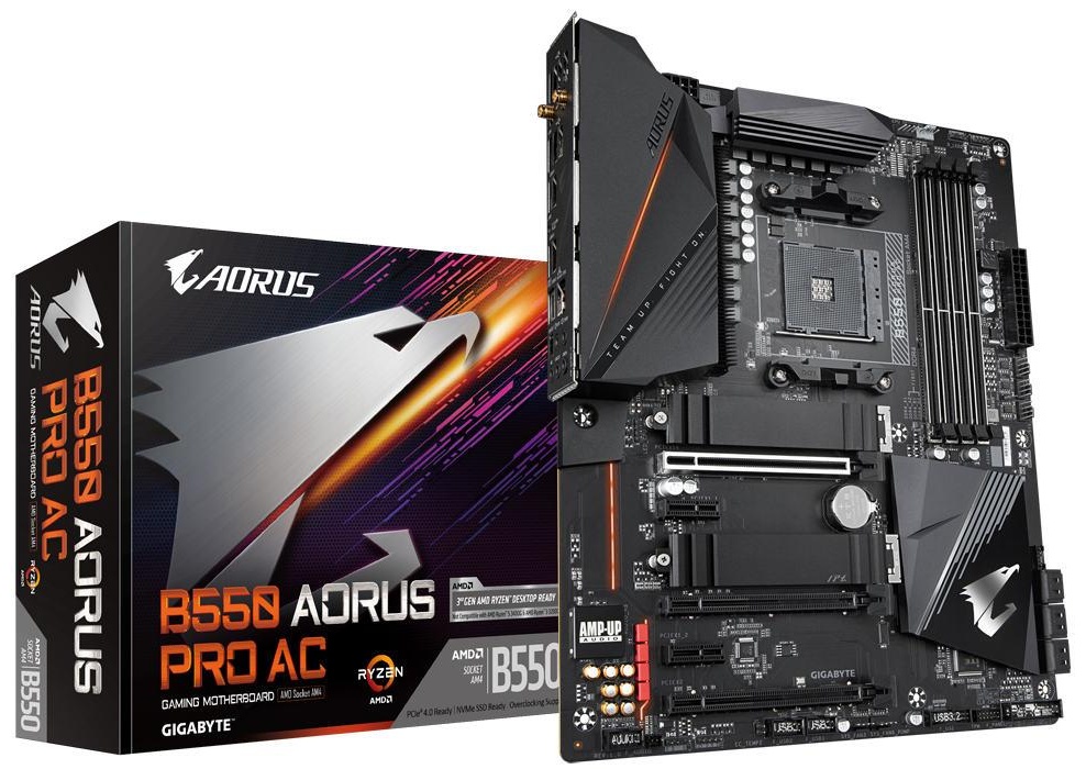 Материнская плата GIGABYTE GIGАBYТE B550 AORUS РRО АС
