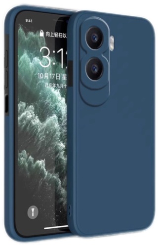 Чехол для Honor 90 Lite синий