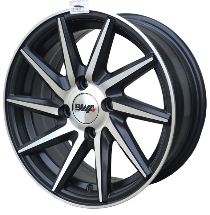 DNS 765 6x14/4x100 D67.1 ET35 черный, серебристый