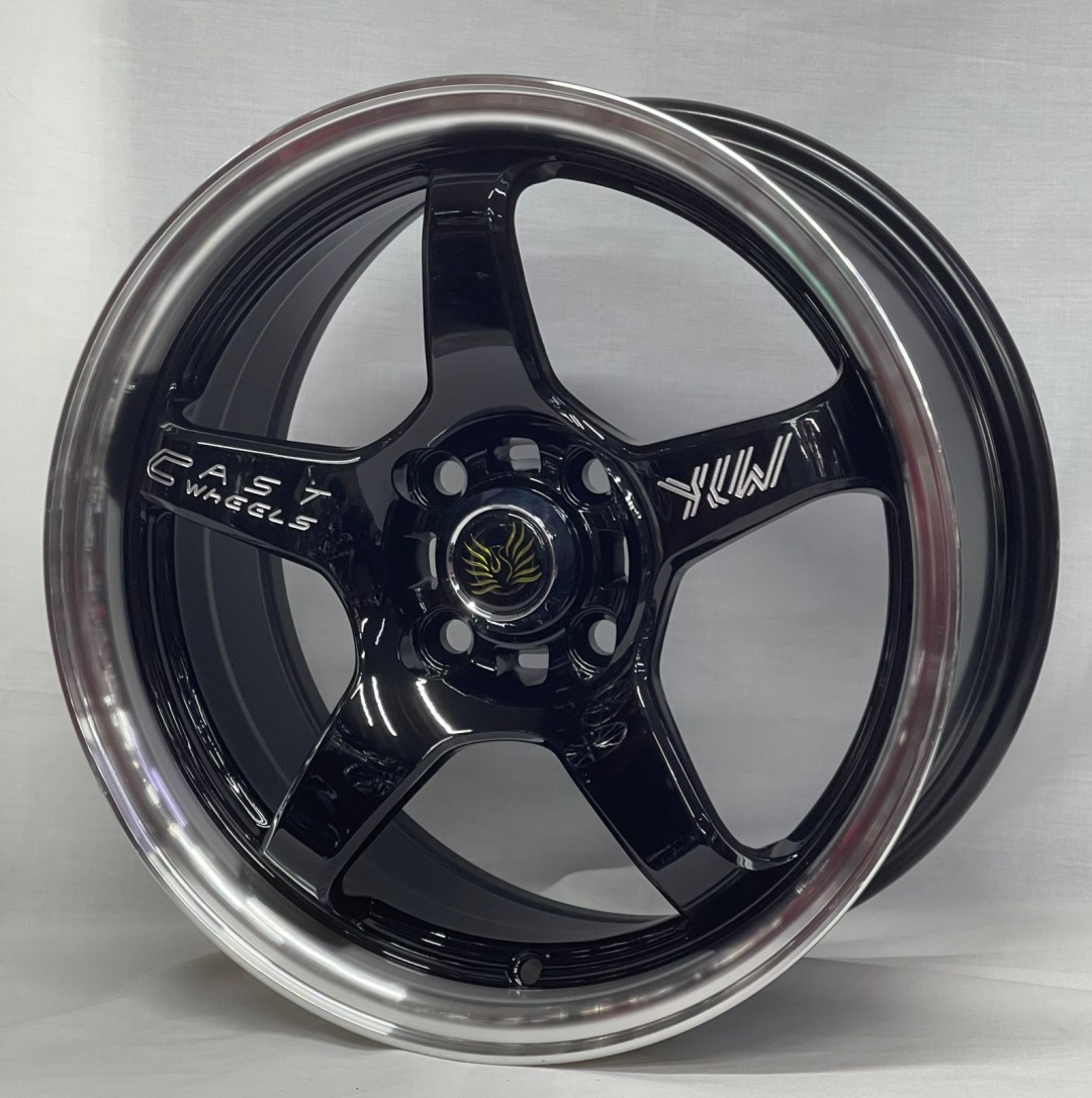 SSM 3767 7x15/4x100 D67.1 ET35 черный, серебристый