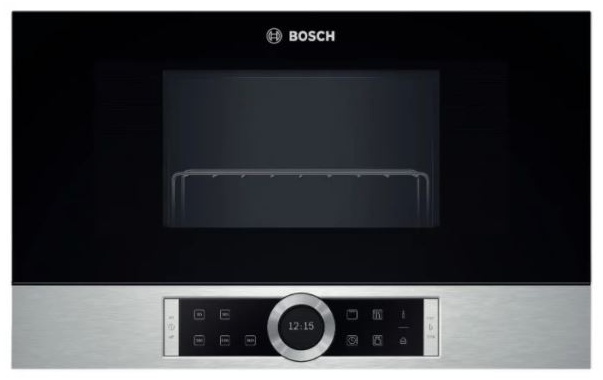 Микроволновая печь Bosch BFL 634GS1 черный-серебристый