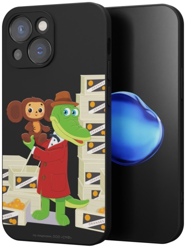 Чехол Mcover для Apple iPhone 15 рисунок