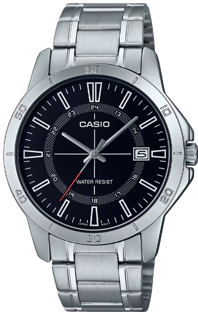 Кварцевые CASIO MTP-V004D-1CUDF нержавеющая сталь