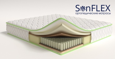 Матрас SonFlex Люкс-2, 165x205x24 см