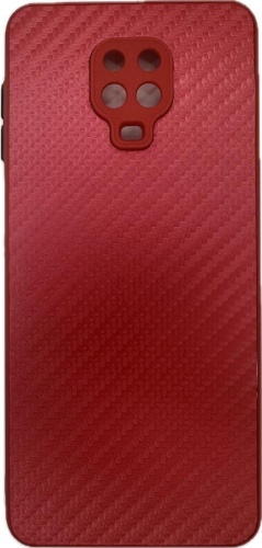 Чехол для Xiaomi Redmi Note 9s красный