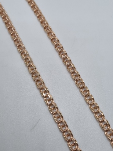 Zhanar Gold ZHA84-821 длина 55 см, вес 9.96 г золото, плетение бисмарк