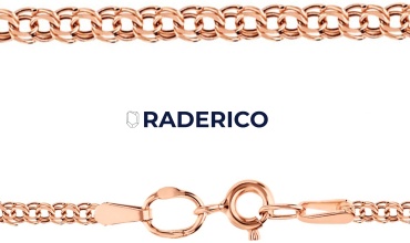 Raderico PL755023M4 длина 55 см, вес 3.79 г золото, плетение бисмарк
