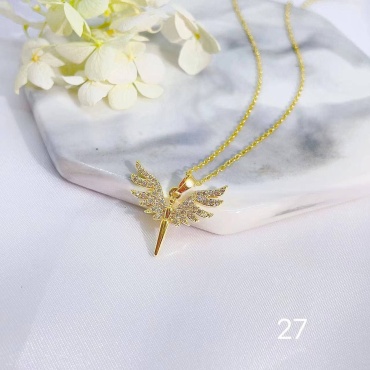 Подвеска Fashion Jewelry N бижутерный сплав, сплав покрытый золотом 14К, медицинская сталь, цирконий