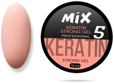 MiX гель KERATIN STRONG 05 15 мл