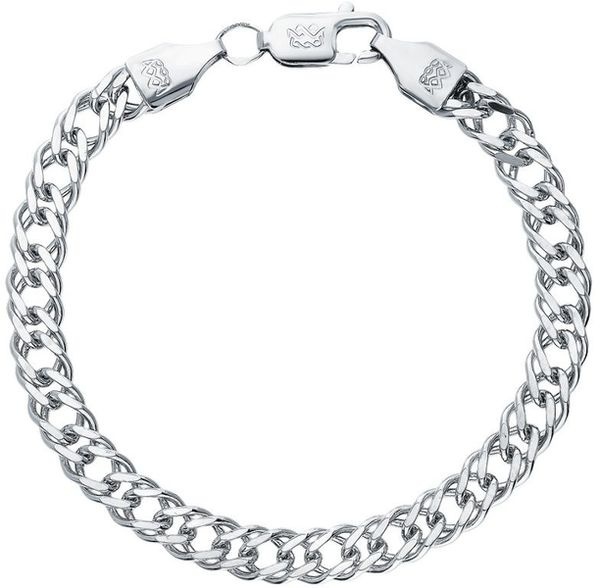 Kari jewelry 52806190 длина 21 см, вес 9.77 г серебро, плетение ромб