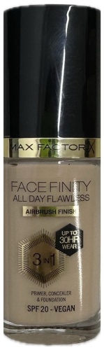 Max Factor Facefinity All Day Flawless 3 in 1 SPF20 тональный крем N55 Beige 30 мл