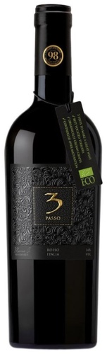 Вино Cielo e Terra 3 Passo Bio Rosso полусухое красное 14% 0.75 л