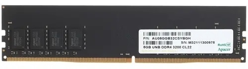 Оперативная память Apacer EL.08G21.GSH 8 Гб