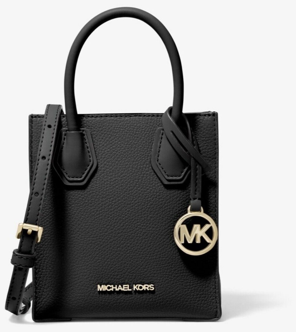 Сумка кросс-боди Michael Kors натуральная кожа черный