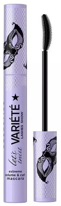 Тушь для ресниц Eveline Cosmetics Variete Lashes Show Lets Twist подкручивающая черный