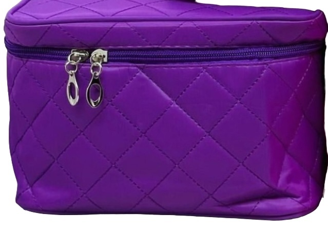 Laura Mercier косметичка текстиль фиолетовый 18X16 см