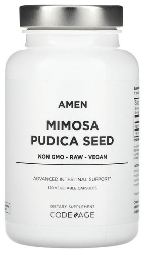 Codeage Amen, семена мимозы стручковой капсулы 120 шт