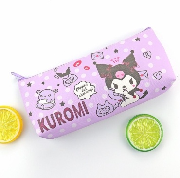 Пенал Kuromi s, застежка молния, фиолетовый