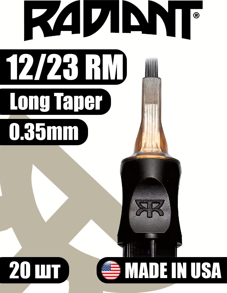 RADIANT картриджи 12/23RM 20 шт