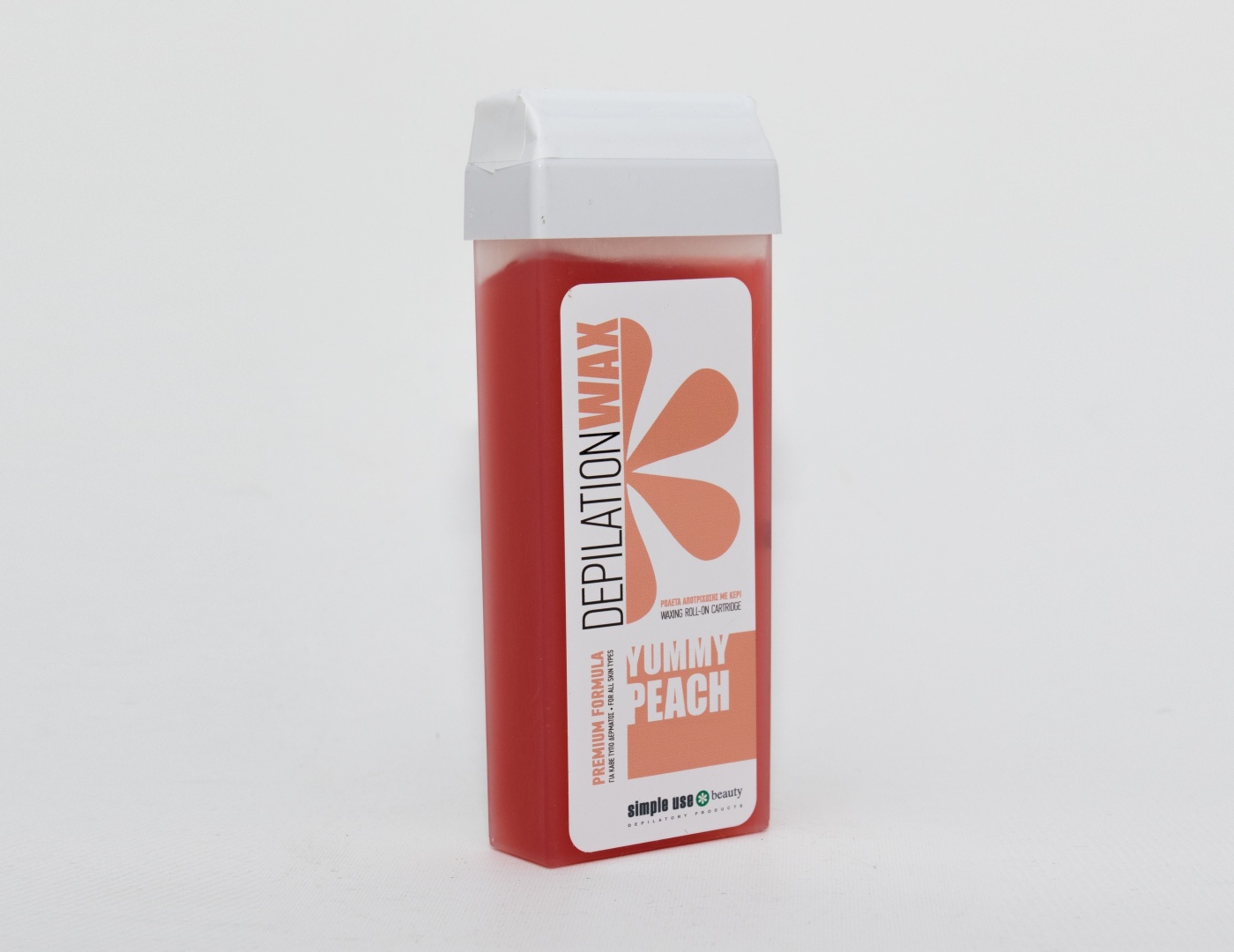 Воск Simple Use Beauty Peach плотность средняя в картридже 100 мл