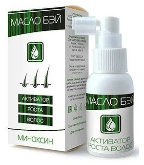 Миноксин Масло Бэй Активатор роста волос масло 50 мл