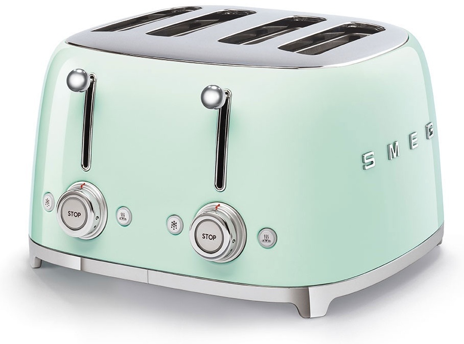Тостер Smeg TSF03PGEU зеленый