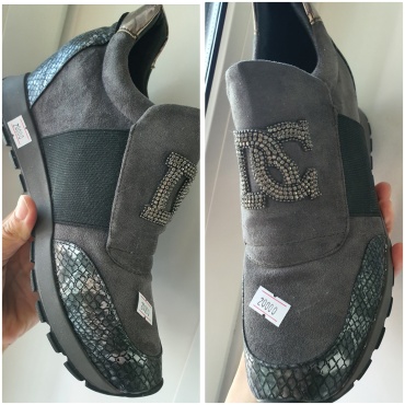 Полуботинки FASHION серый