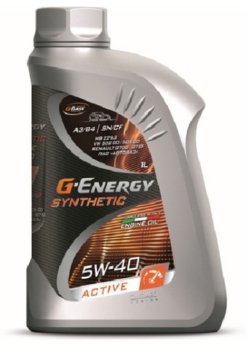 Синтетическое G-Energy Synthetyc 5W-40 1 л
