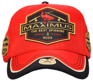 Головной убор Maximus Кепка Maximus PROMO красный (MCPR) универсальный
